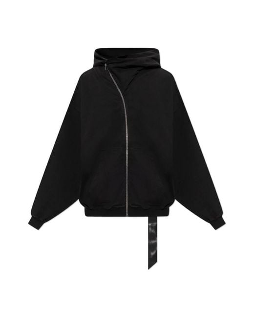 Rick Owens Black Zip-Throughs for men