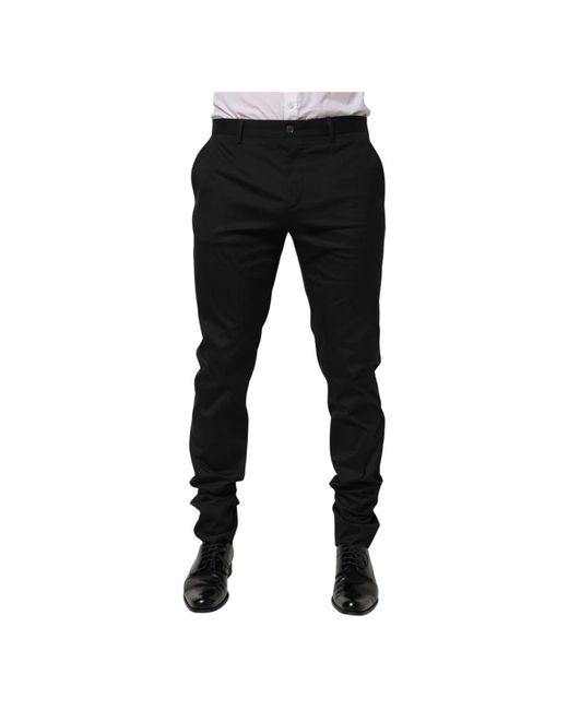 Dolce & Gabbana Anzughose in Black für Herren