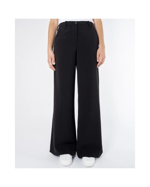 Nine:inthe:morning Black Wide Trousers
