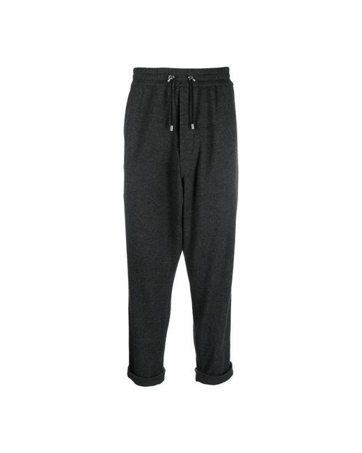 Balmain Black Sweatpants for men