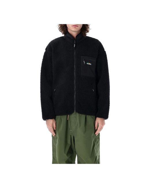 Fleece Jackets di Manastash in Black da Uomo