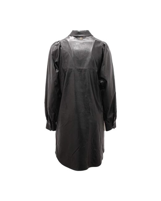 Twinset Black Shirt Dresses