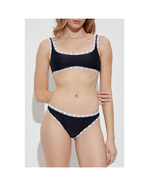 Moschino Bikini Top in het Blue