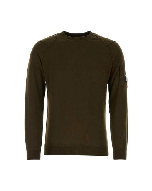 C P Company Stijlvolle Maglia Shirt in het Green voor heren