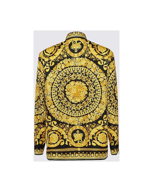 Camicia di Versace in Multicolor da Uomo