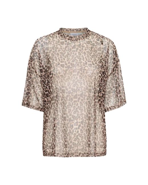 T-Shirts Saint Tropez de color Brown