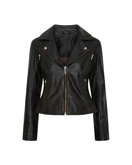 Notyz Black Leather Jackets