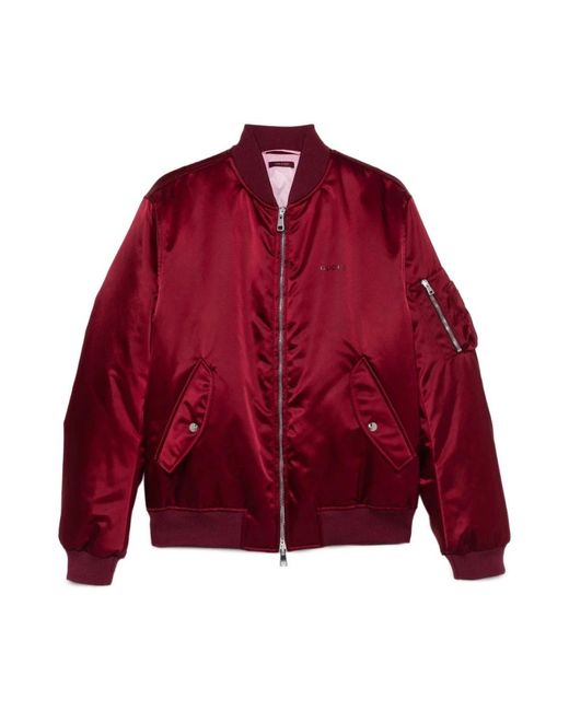 Gucci Bomber Jackets in het Red voor heren