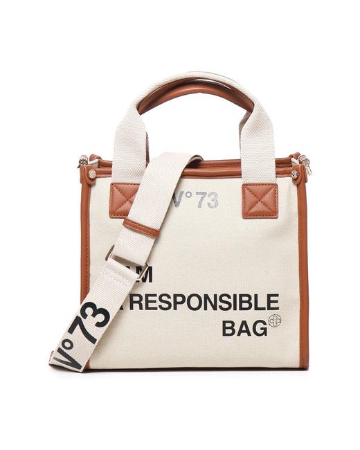 V73 Handbags in het Brown
