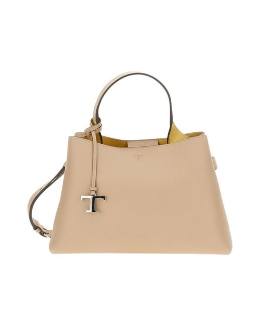 Tod's Natural Shoulder Bags