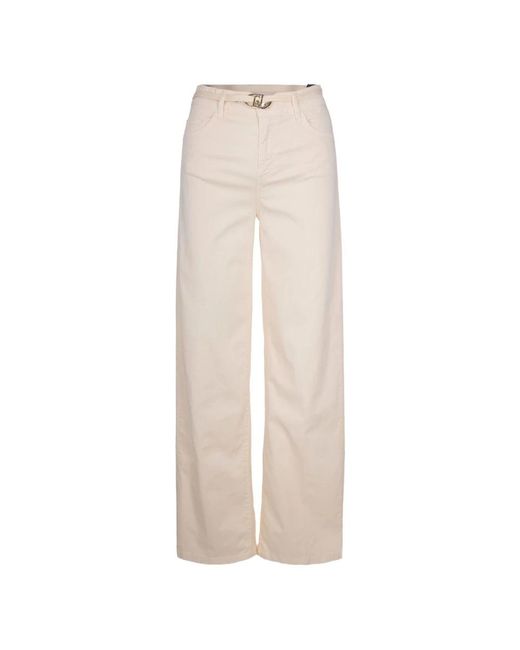 Liu Jo Natural Wide Trousers