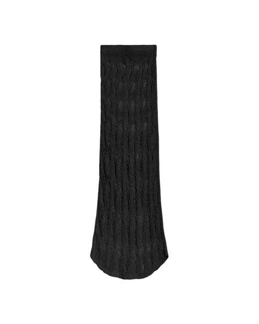 Maxi Skirts A PAPER KID de color Black