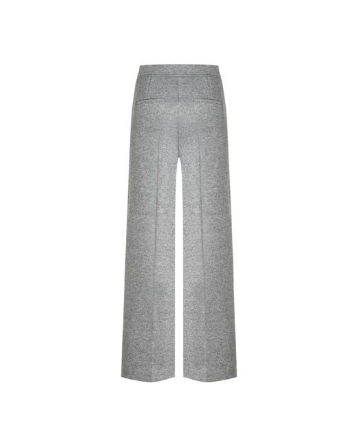 Cambio Gray Wide Trousers