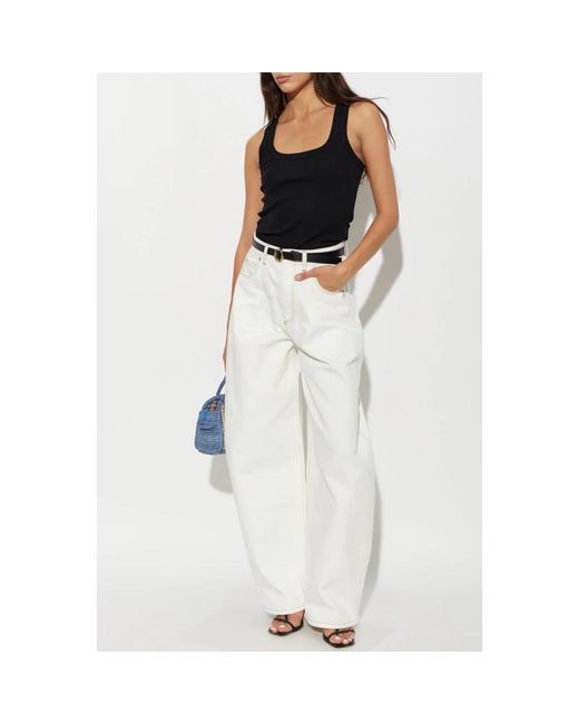 Jacquemus Black Sleeveless Tops