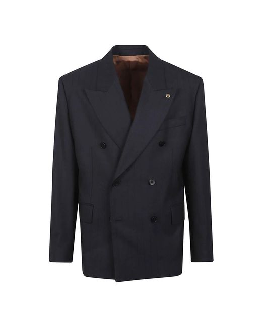 Versace Blue Blazers for men