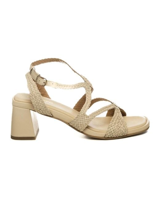 Gioseppo Metallic High Heel Sandals