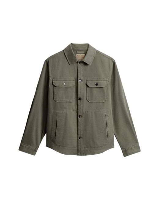 Light Jackets di Woolrich in Green da Uomo