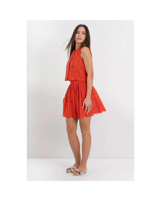 Kocca Midi Skirts in het Red