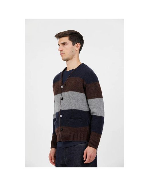 Cardigans di Irish Crone in Black da Uomo