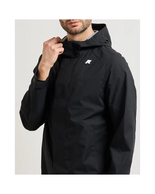 Rain Jackets K-Way de hombre de color Black