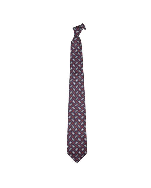 Ties di Luigi Borrelli Napoli in Purple da Uomo