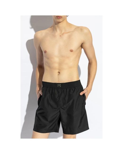 Dolce & Gabbana Black Beachwear for men