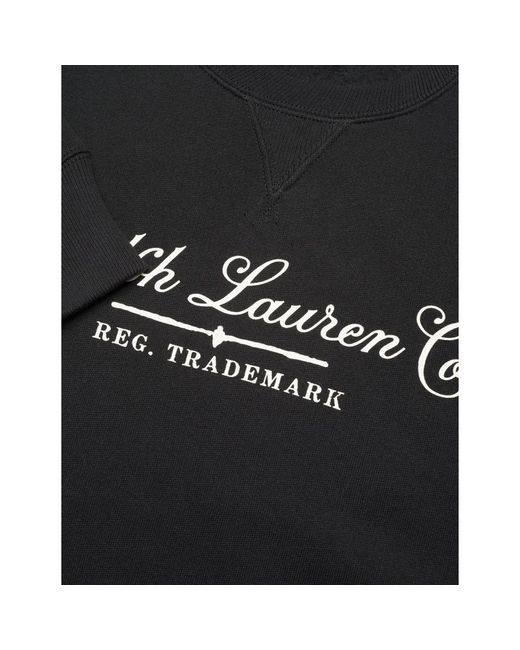 Ralph Lauren Black Signatur logo sweatshirt