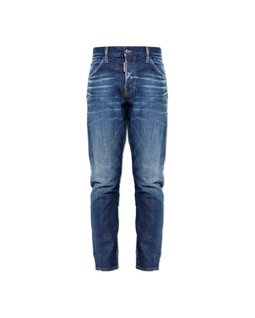 DSquared² Slim Twst Jeans in het Blue voor heren