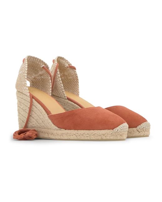 Wedges Castaner en coloris Brown