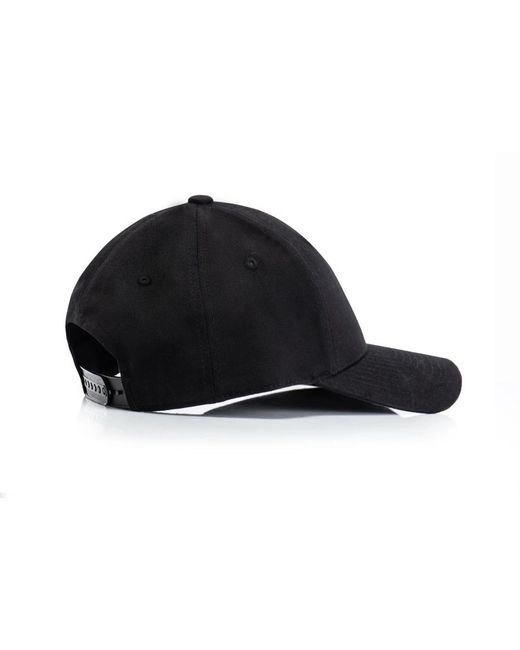 J.O.T.T Accessoires ,Zwart ,Katoen Zwarte Cap Met Klep in het Black voor heren
