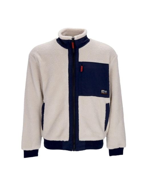 Element Blue Zip-Throughs for men