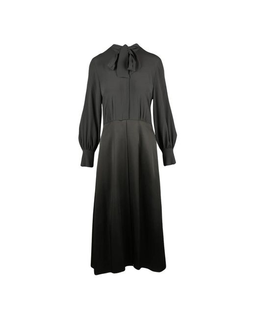 Beatrice B. Black Midi Dresses