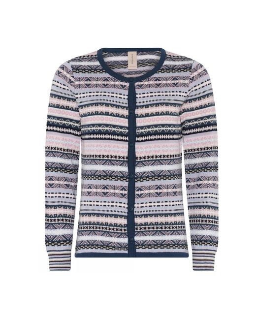 Cardigans Skovhuus de color Blue