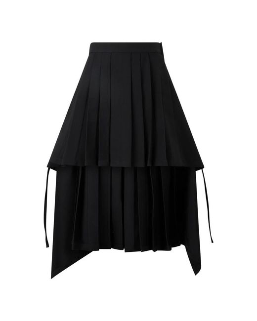 Moschino Black Midi Skirts