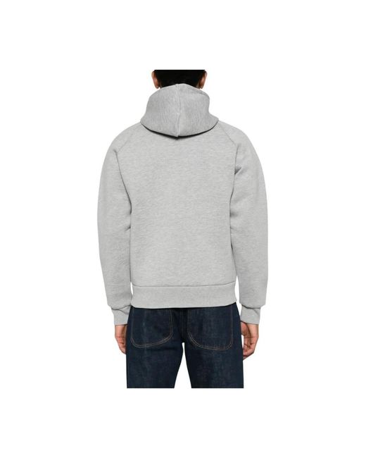 Carhartt Hoodies & Sweatvesten ,Grijs ,Katoen Car-Lux Hooded Jacket in het Gray voor heren