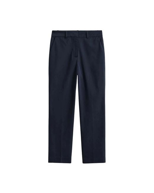 Gant Blue Straight Trousers