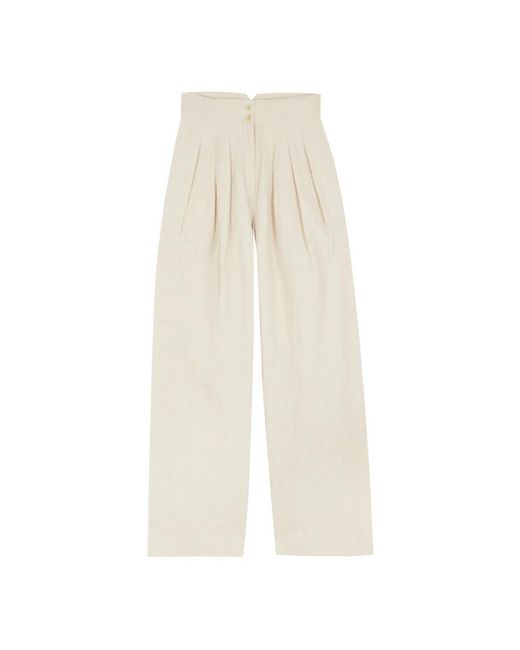 Cortana Natural Wide Trousers