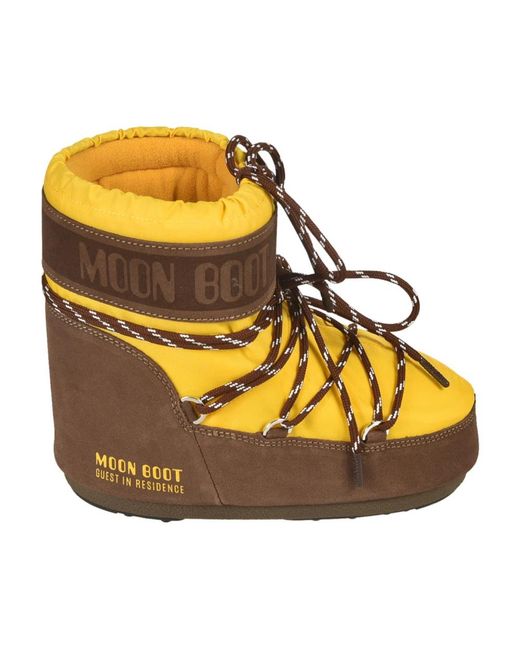 Moon Boot Yellow Winter Boots