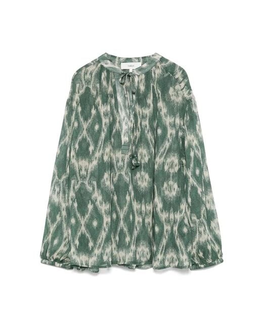 Ba&sh Green Blouses