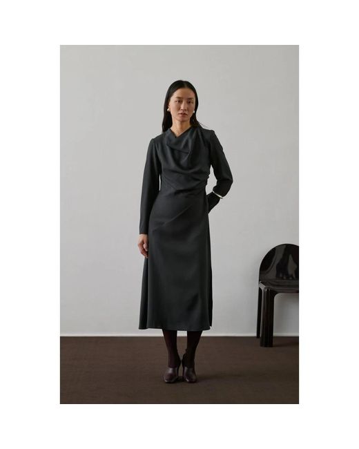 Soeur Black Midi Dresses