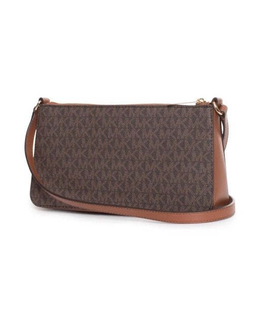 Michael Kors Brown Cross Body Bags