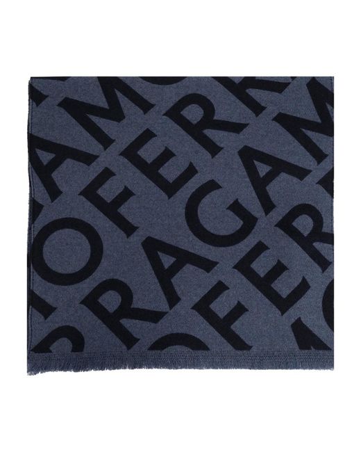 Winter Scarves di Ferragamo in Blue da Uomo