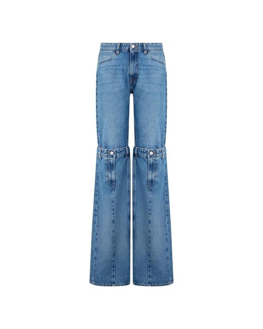 Coperni Open Knee Jeans in het Blue