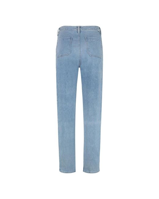 Mother Blue Slim Fit Jeans
