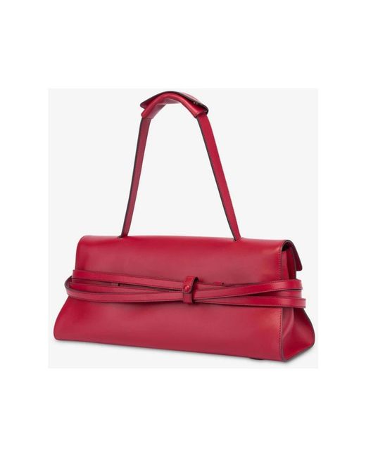 Moschino Red Shoulder Bags