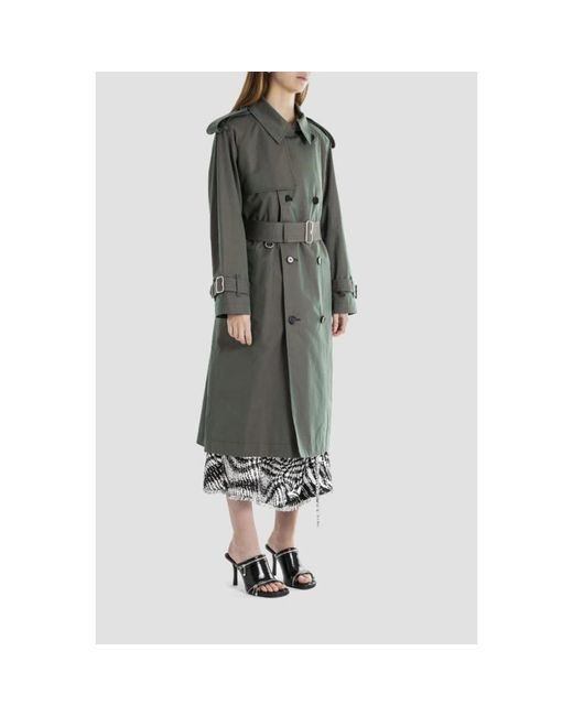 Coats > trench coats Burberry en coloris Gray