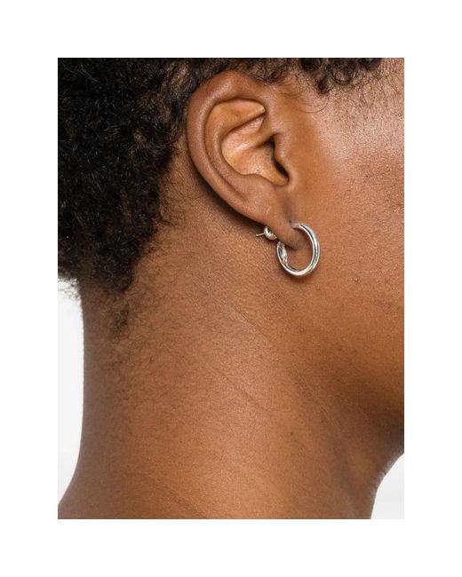 Earrings Panconesi en coloris Metallic