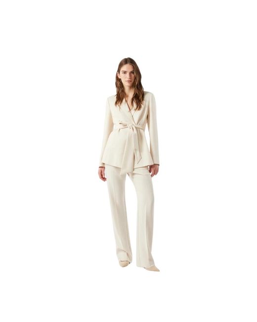 Pennyblack White Wide Trousers