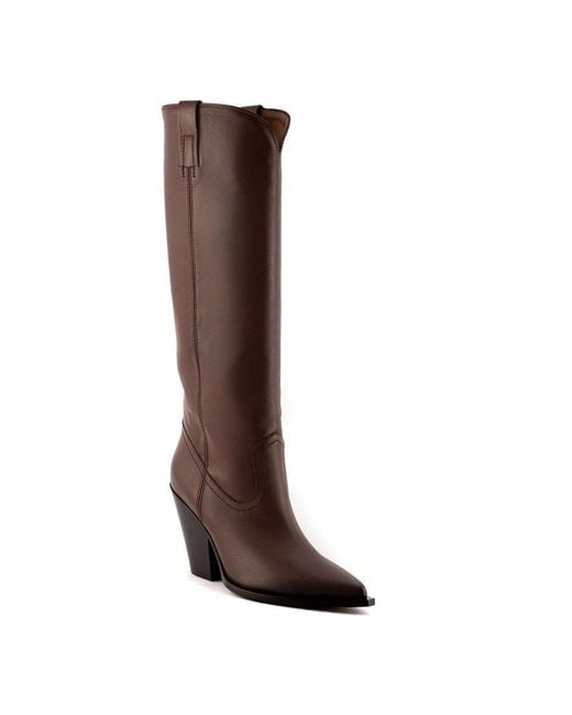 Elena Iachi Cowboy Boots in het Brown