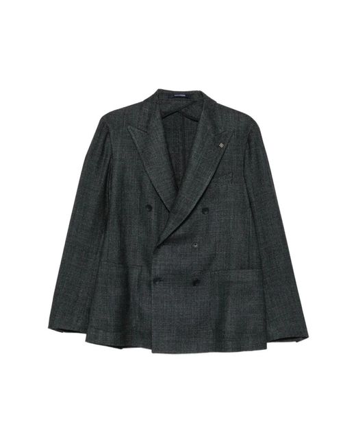 Tagliatore Gray Blazers for men